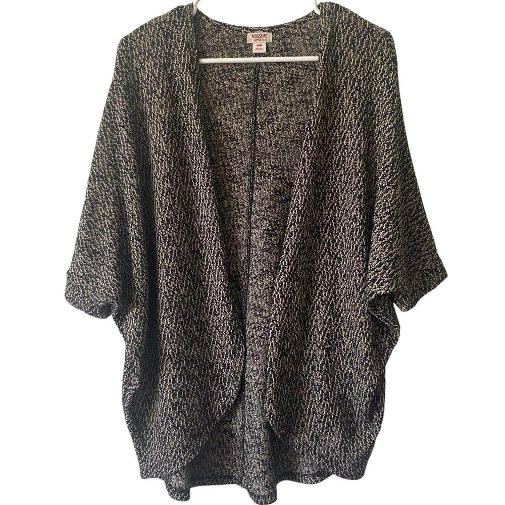 MOSSIMO SUPPLY CO Knit Open Front Cocoon Cardigan Sweater Size Medium